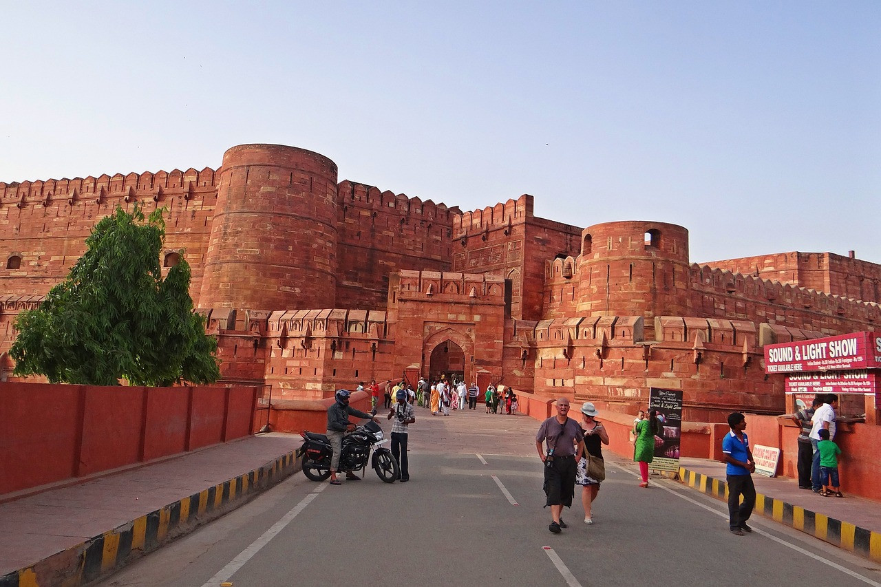 agra-fort-379667_1280
