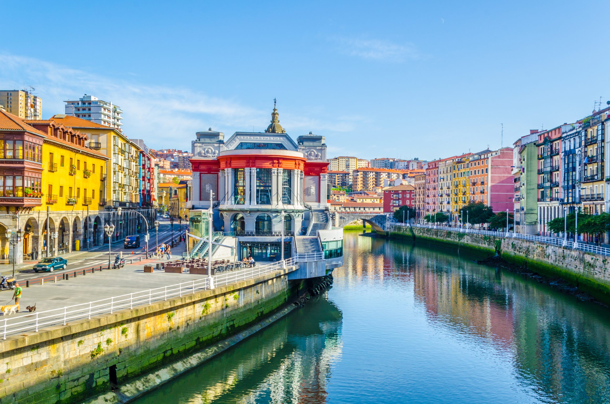 Ribera market in the spanish city Bilbao